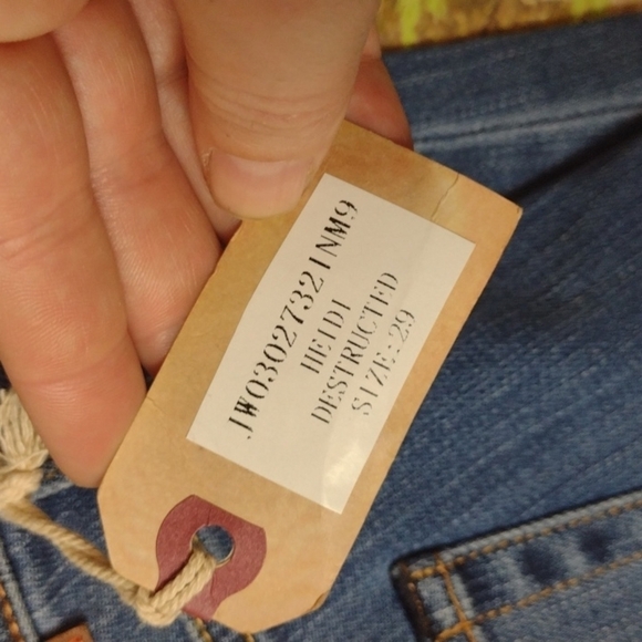 Jean SHOP Heidi Destructed Size 29 NWT - Picture 5 of 7
